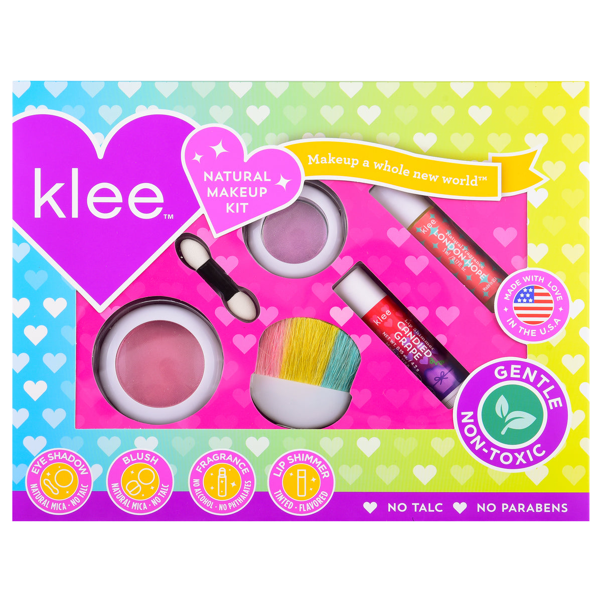 4 piece makeup kit Head Over Heels