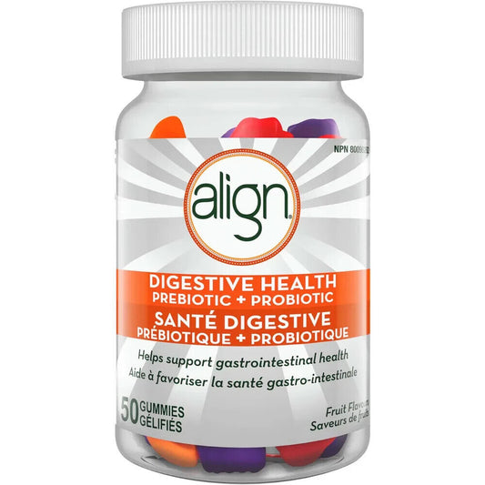 Align Digestive Support Probiotic Gummies Gastrointestinal Pre-Pro 50 pcs NEW