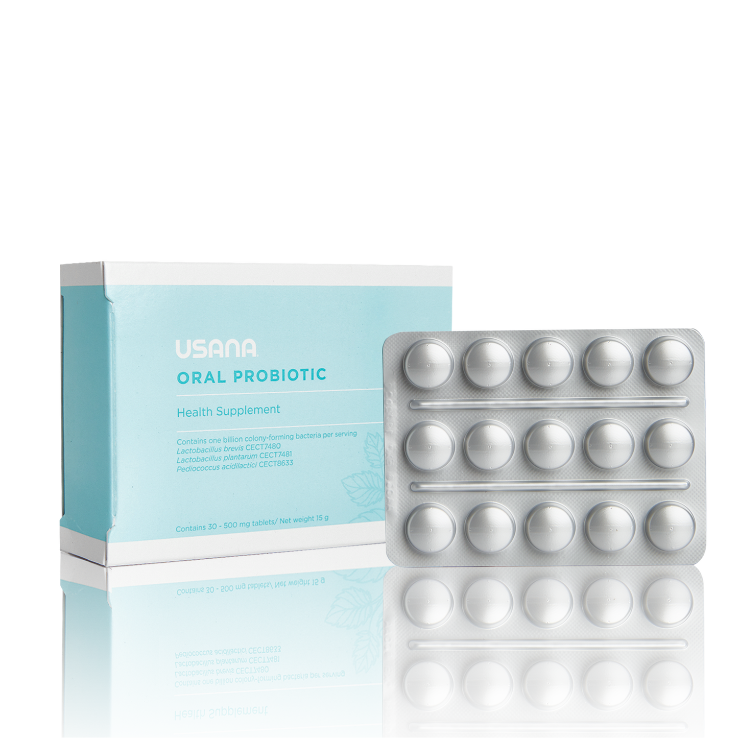 USANA Oral Probiotic Night Healthy Teeth Gums Microflora Fresh 30 Tablets NEW