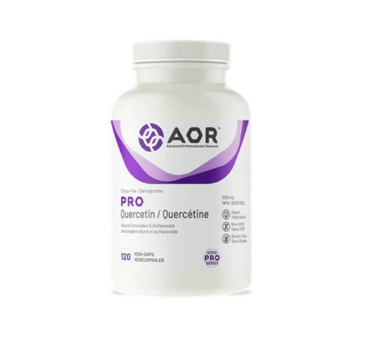 AOR Quercetin Flavonoid Antioxidants Herbal Capillary Pure 100 Veggie Caps NEW