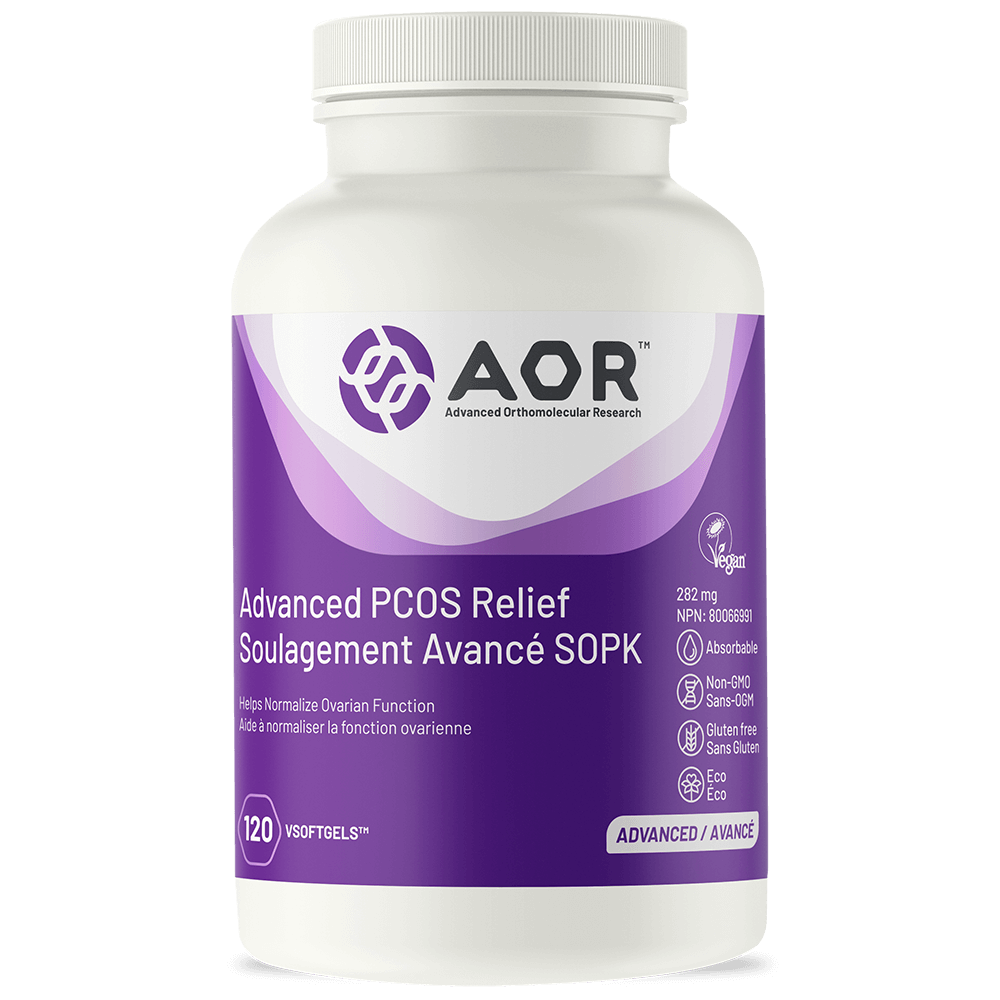 AOR Advanced PCOS Relief 282mg 120 Capsules