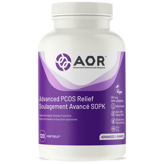 AOR Advanced PCOS Relief 282mg 120 Capsules