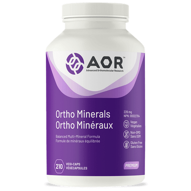 AOR Ortho Minerals 226mg 210 Vegi-Caps