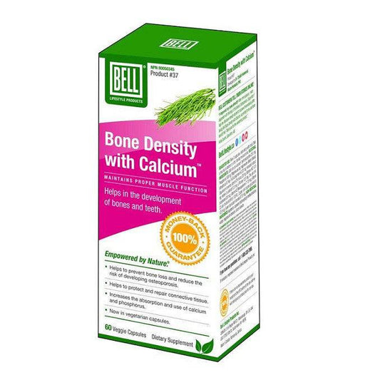 Bell Lifestyle Products Bone Density with Calcium 60 veg capsules
