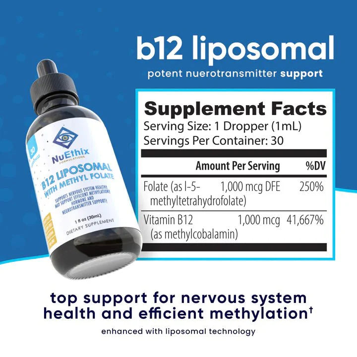 B12 Liposomal w/ Methyl Folate